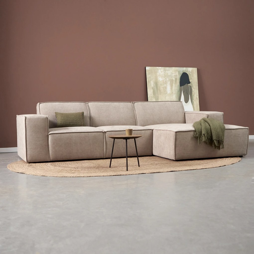 PEPP Interiors Play Beige Bank Met Chaise Longue Rechts Tesla 2003