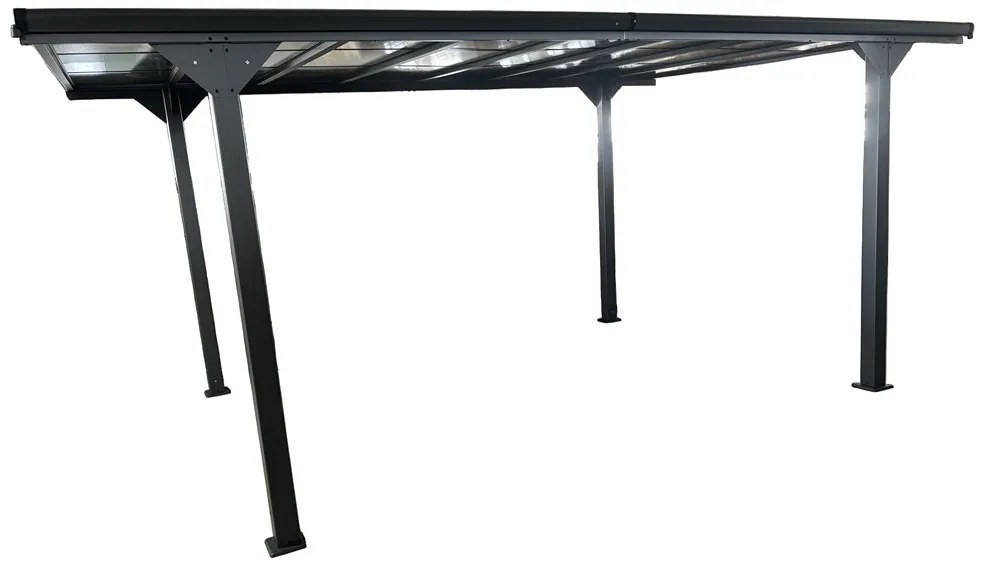 Metalen carport Lombardije 3x5 Tuinpunt