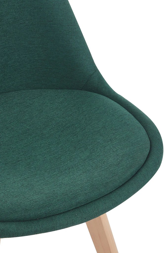 Set 4 Synk Stoffen Stoelen