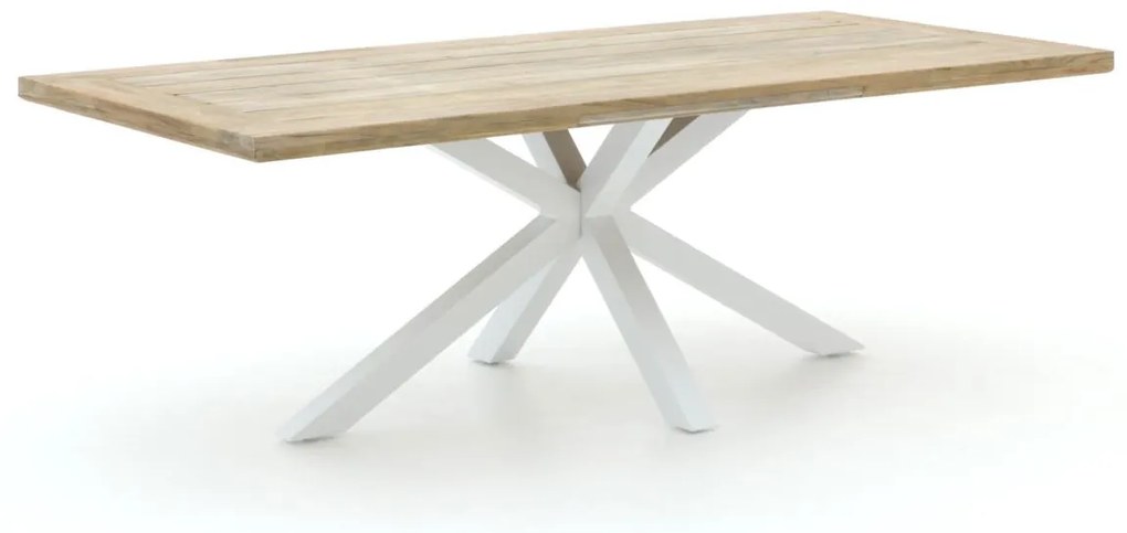 Tuin eettafel Bellagio  | Rechthoekig  | Tuintafel Teakhout | 220x100cm | 6 personen | Kees Smit Tuinmeubelen