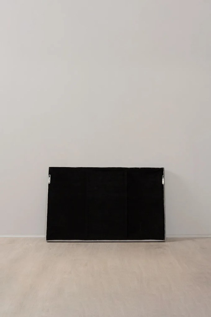 Hoofdbord  Button fluweel voor bedden van 90 cm en 80 cm