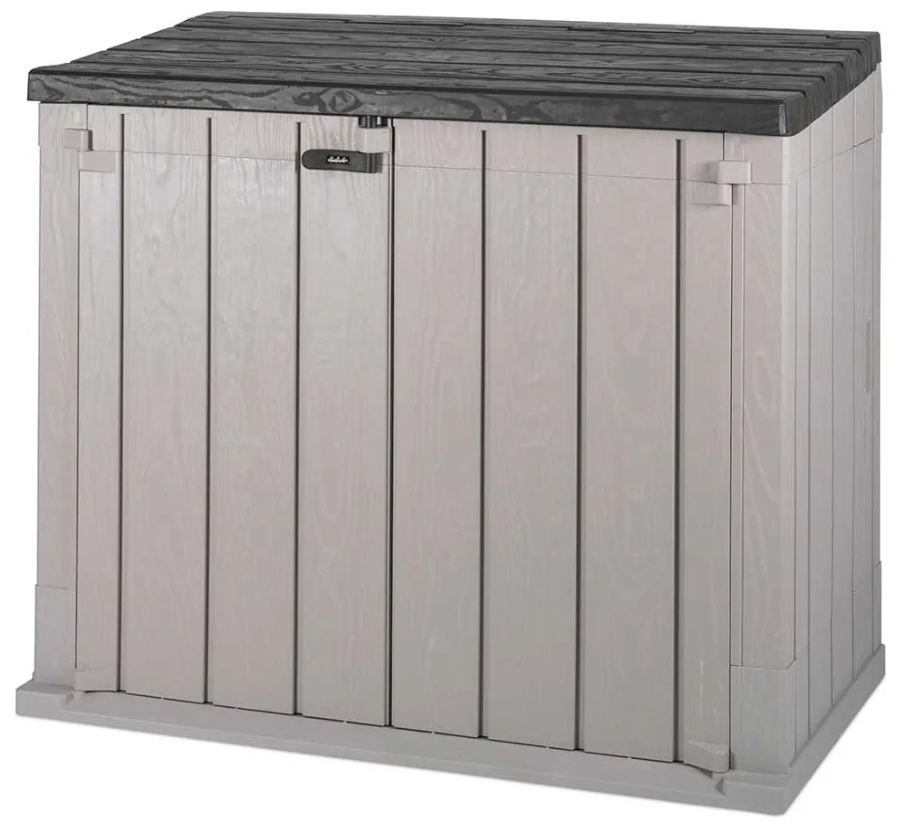 Toomax Stora way opbergbox 842 liter - taupe donker grijs
