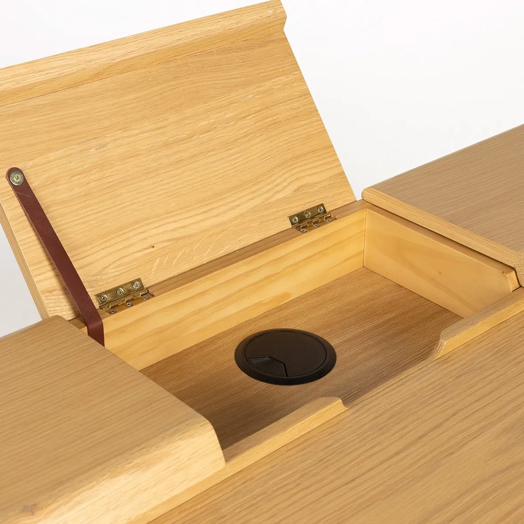 Zuiver Kaat Eiken Design Bureau Met Lades