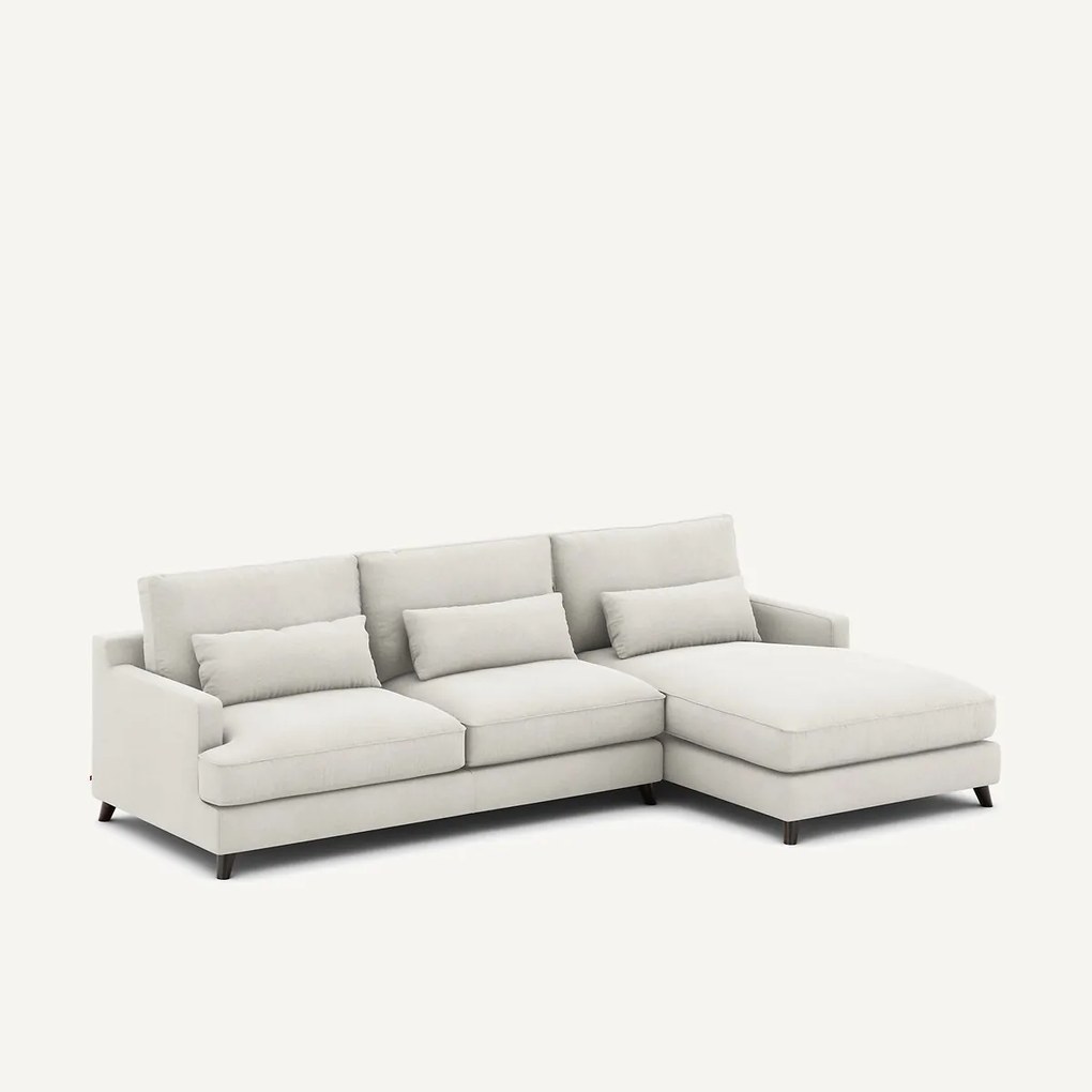 Linnen fluwelen hoekbank, ALWINE