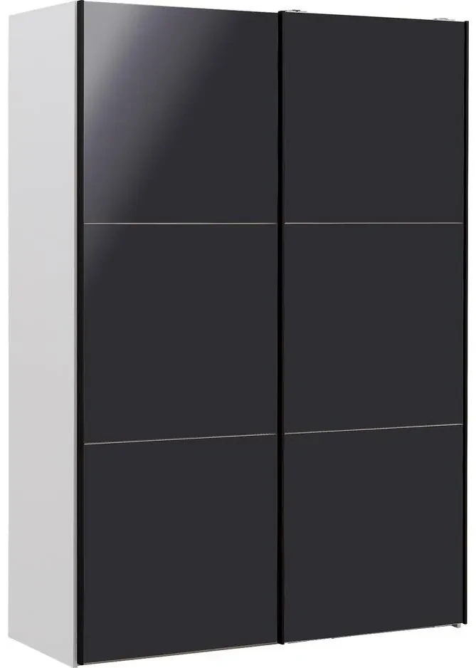 Goossens Kledingkast Easy Storage Sdk, 153 cm breed, 220 cm hoog, 2x 3 paneel schuifdeuren