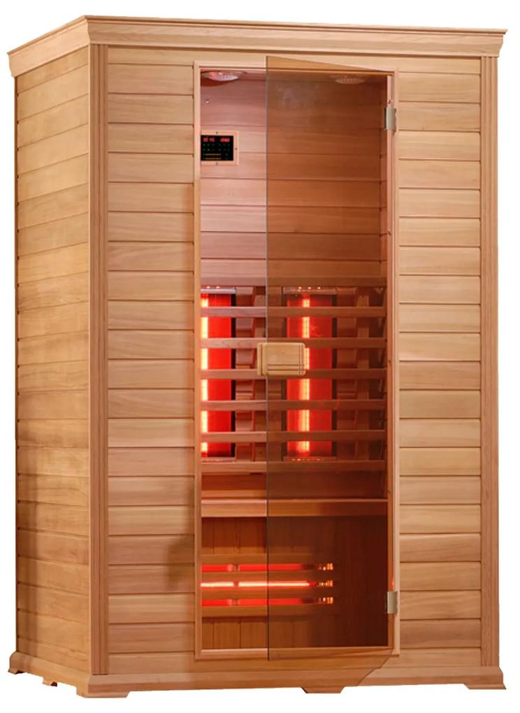 Infrarood Sauna Classico 1 130x100 cm 2100W 2 Persoons