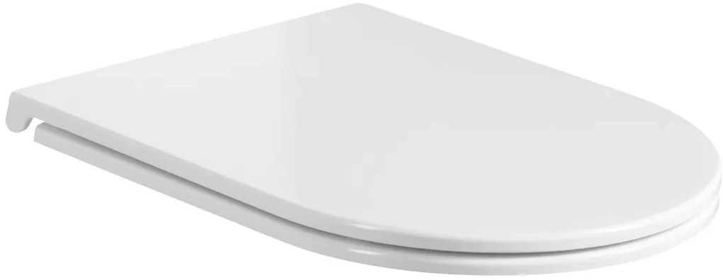 Sapho Avis softclose toiletzitting met quick release wit glans