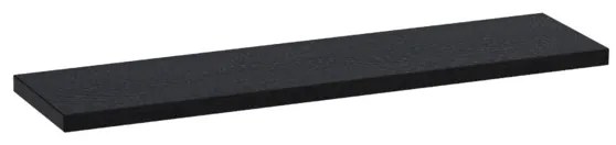 Saniclass planchette 60x15x1.8cm black wood 9130
