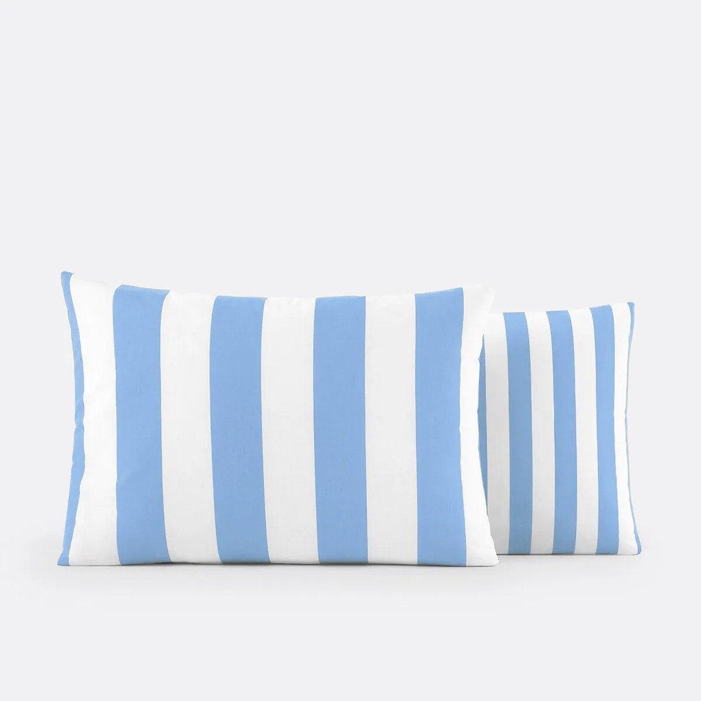 Katoenen kussensloop, HENDAYE BLEU