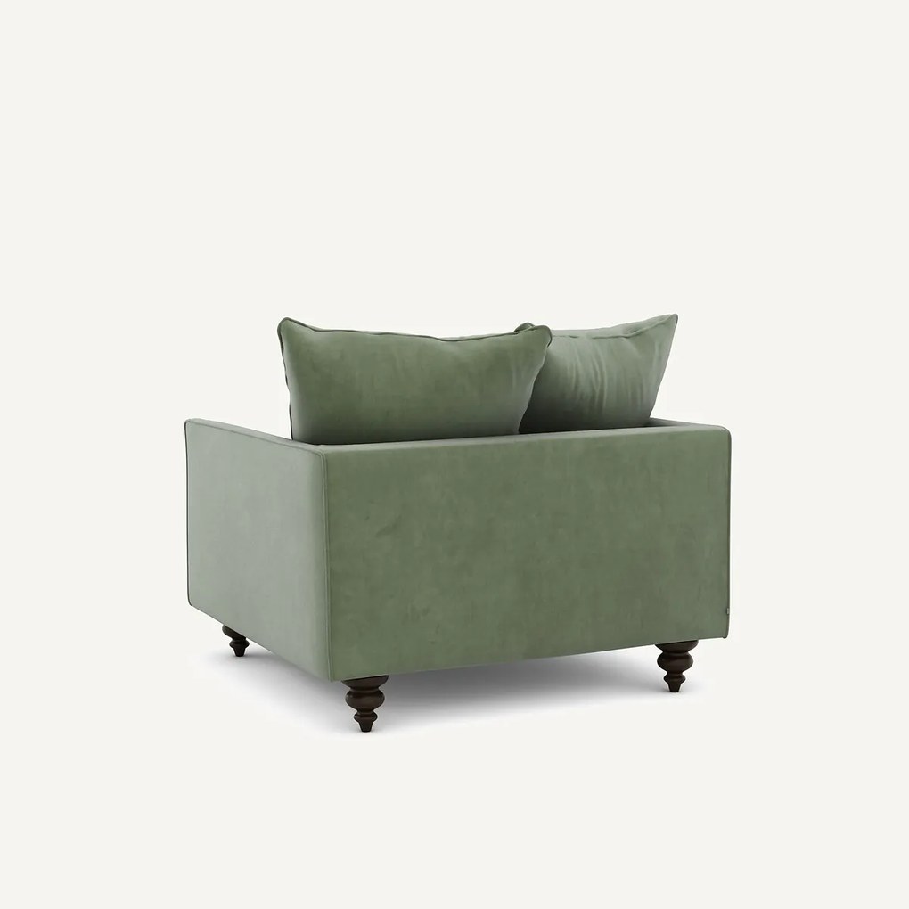 Fauteuil fluweel, Lazare