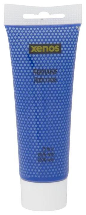 Acrylverf tube - donker blauw -75 ml