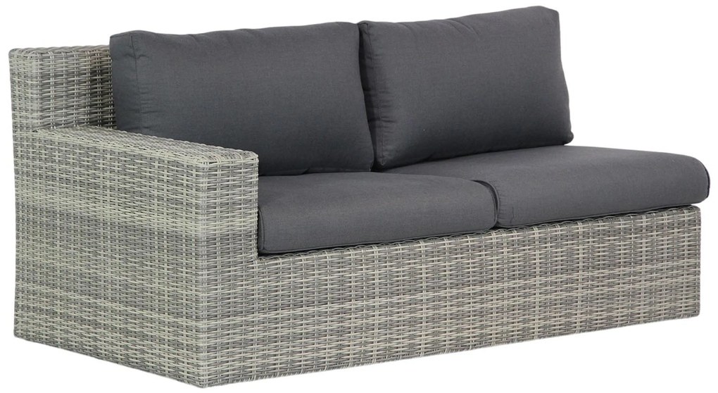 Hoek loungeset 5 personen Wicker Grijs Garden Collections Amico