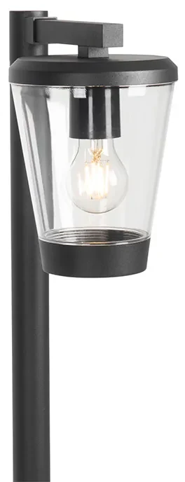 Modern buiten paaltje zwart 100 cm IP44 - Joren Modern E27 IP44 Buitenverlichting