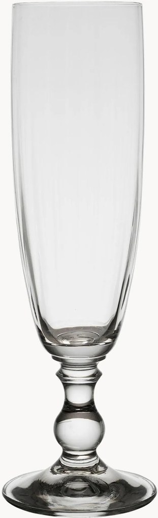 Kristallen fluitjes Dania, 6-delig