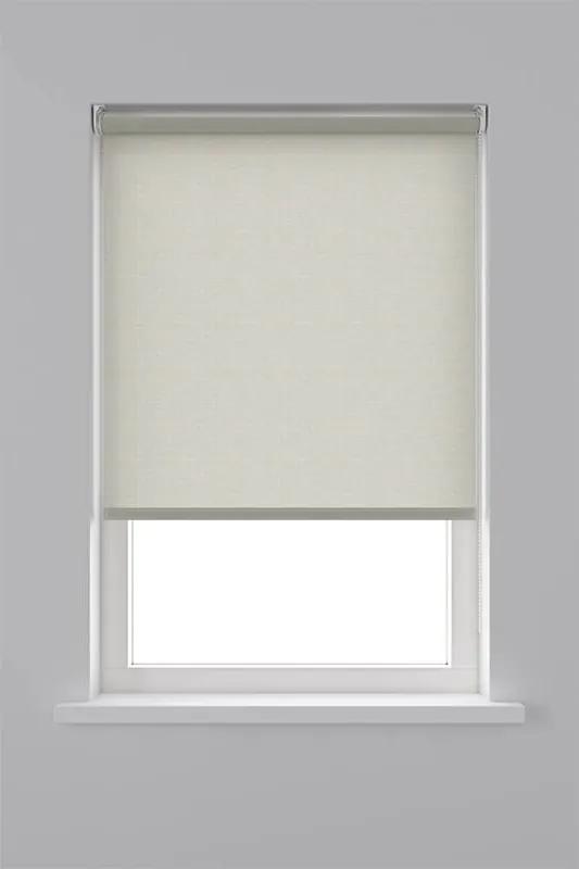 Decosol Rolgordijn Lichtdoorlatend Structuur - Beige Gemêleerd 120 x 190 cm