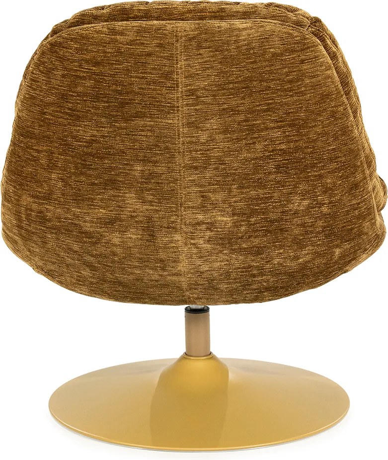 Draaibaar Fauteuil Mosterd