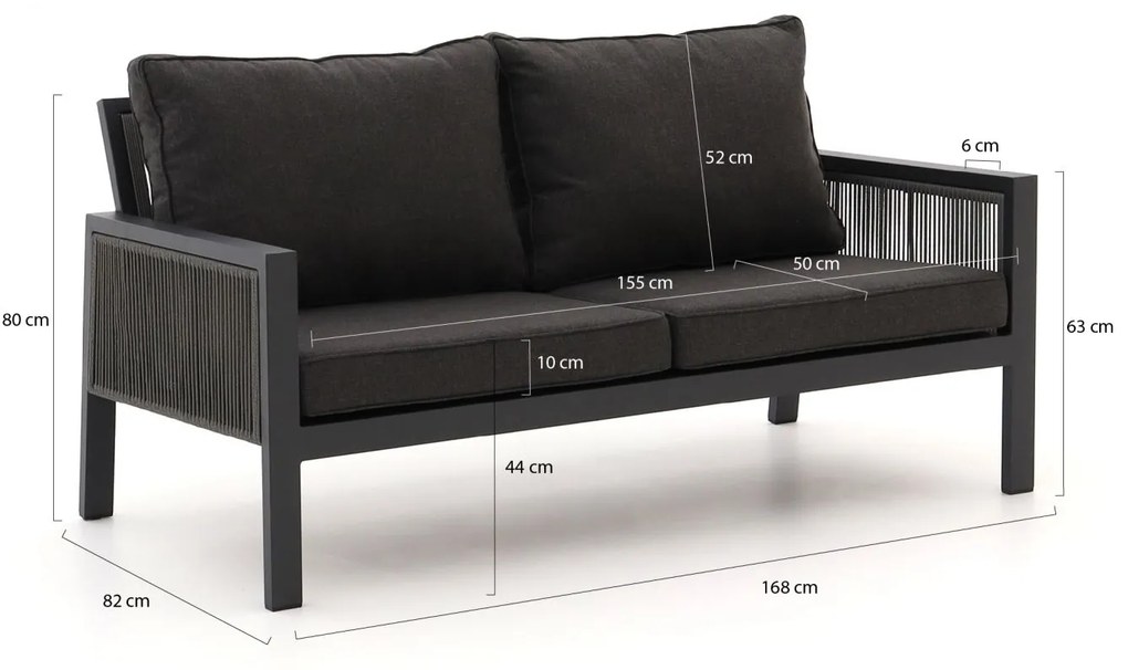 Manifesto Alzano lounge tuinbank 168cm