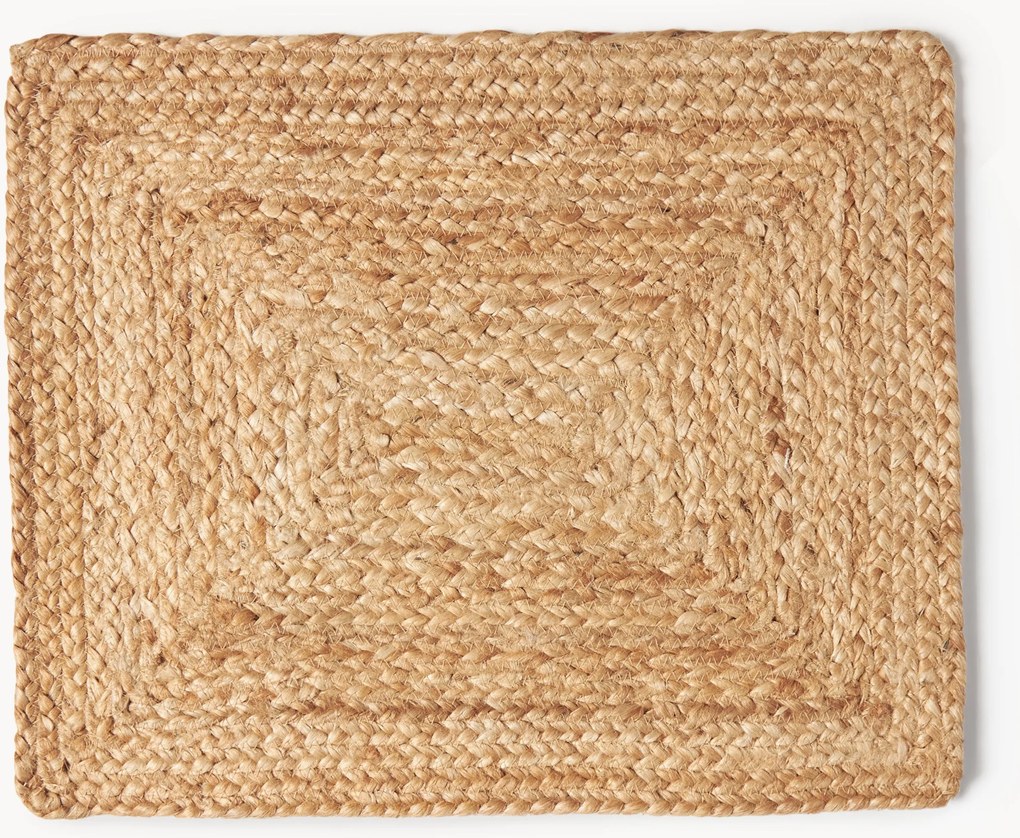 Juten placemats Tola, 2-delig