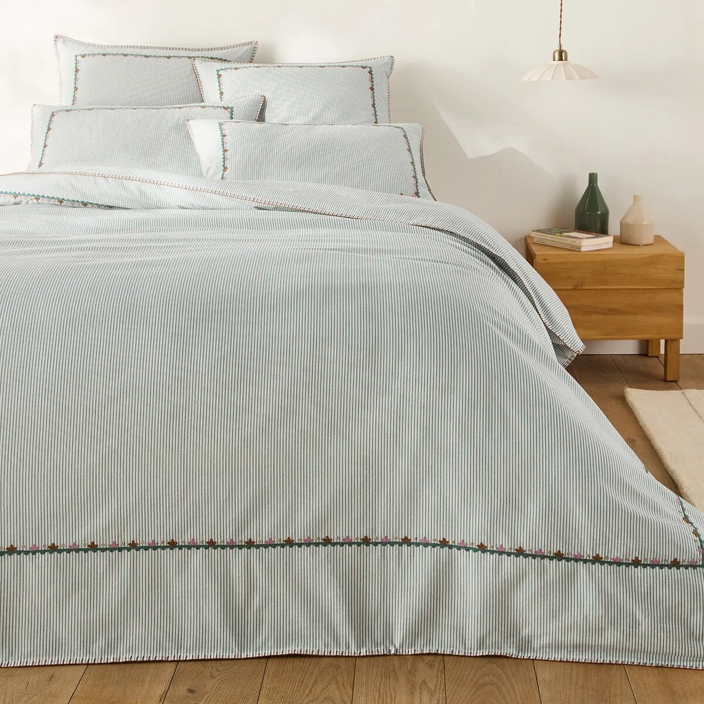 Dekbedovertrek in gewassen katoen, Gillian