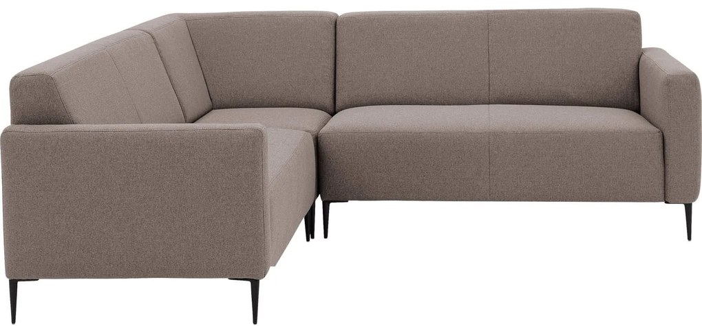 Goossens  Key West grijs, stof, 2-zits, modern design