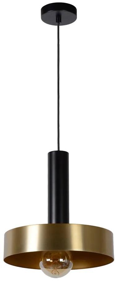 Lucide Giada hanglamp 30cm 1x E27 goud mat