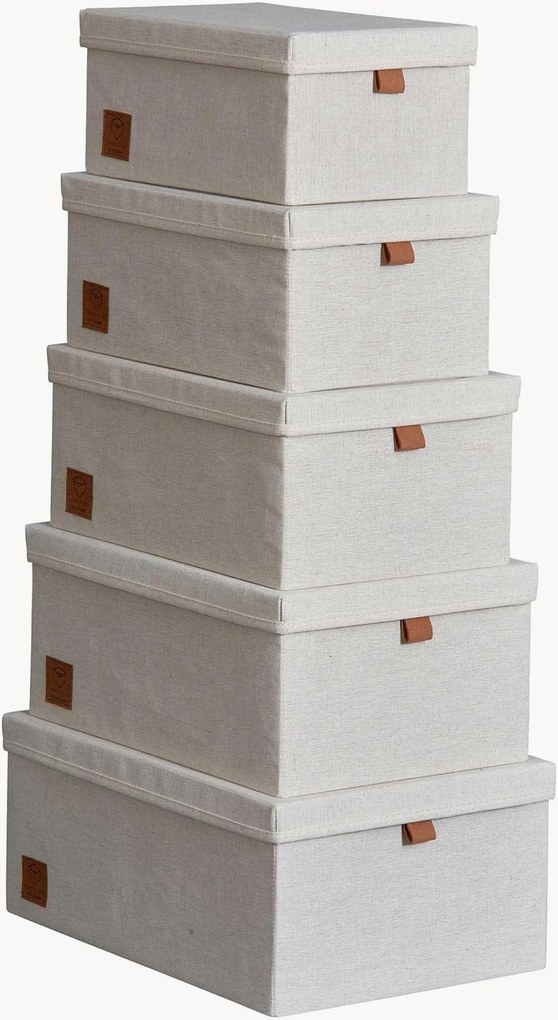 Opbergdozen Premium, 5-delig