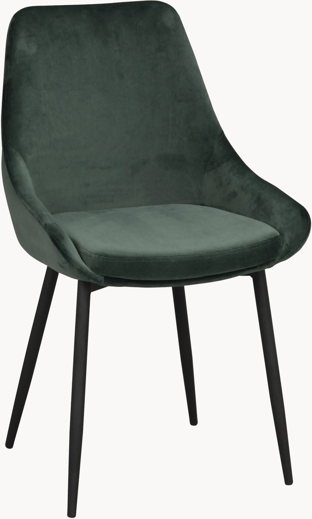 Fluwelen stoelen Sierra, 2-delig