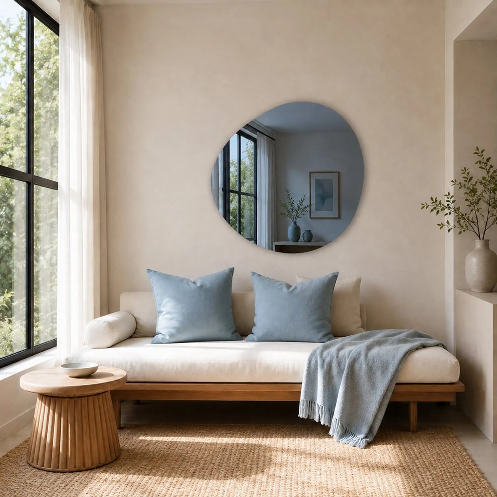Blauwe spiegel – Pure Collection R49