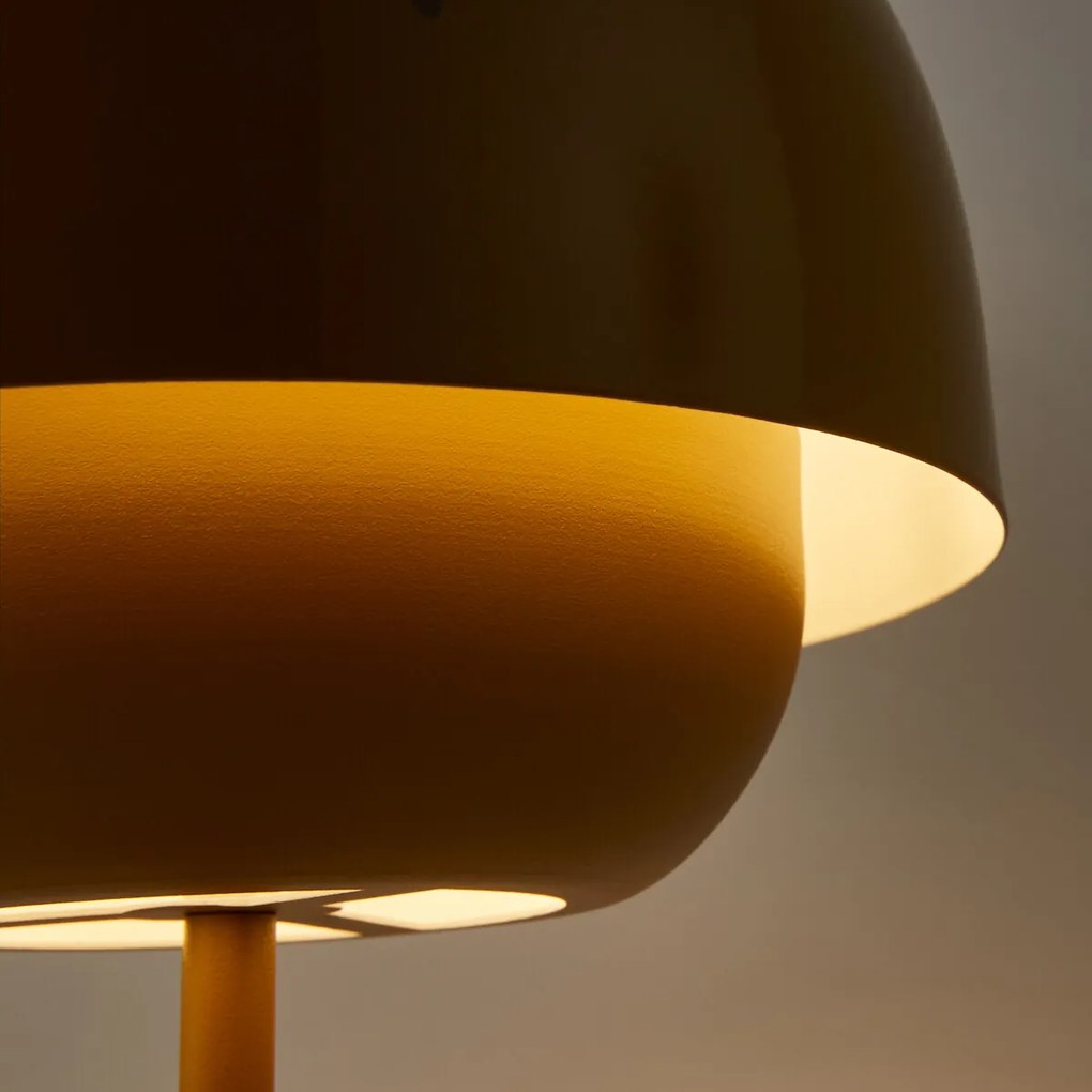 Lamp van gekleurd ijzer, Kinoko