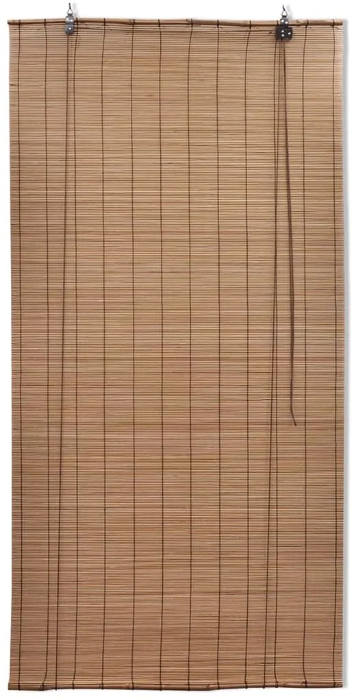 vidaXL Rolgordijn 150x220 cm bamboe bruin