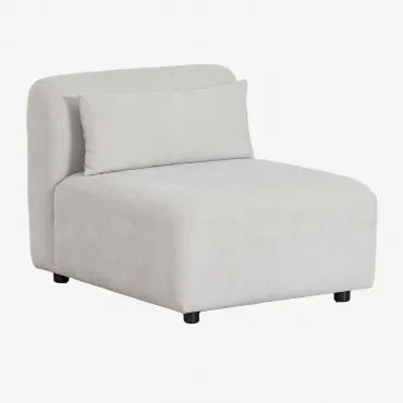 Centraal Module Voor Modulaire Bank Fogler Stof Lichtgrijze - Sklum