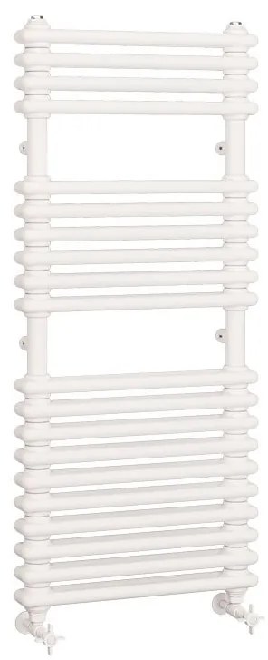 Eastbrook Imperia 2 koloms handdoekradiator 50x115cm 999W wit glans