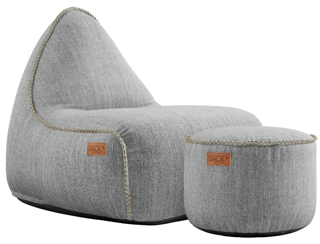 Cobana Lounge Chair & Pouf Outdoor - Sand