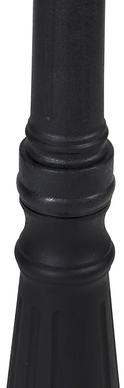 Klassieke buiten lantaarn zwart 3-lichts IP44 - New Haven