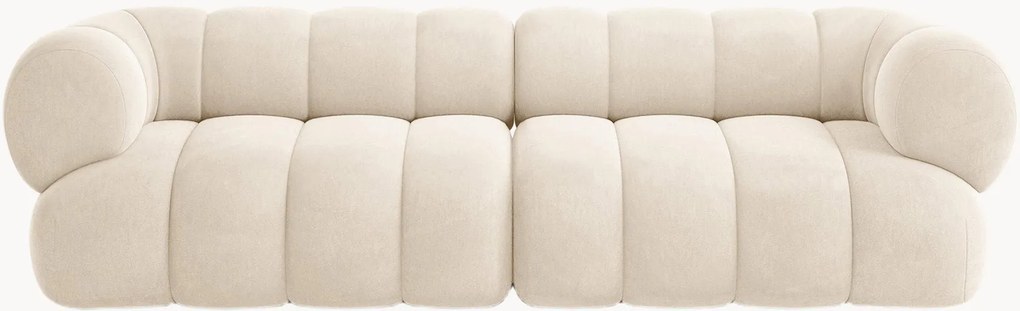 Fluwelen bank Koge (3-zits), B 240 cm