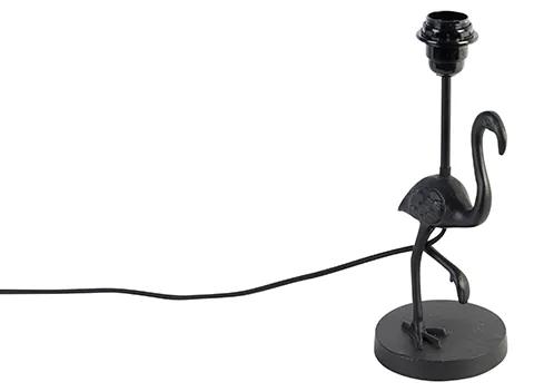 Vintage tafellamp zwart - Animal Flamingo Landelijk E27 Binnenverlichting Lamp