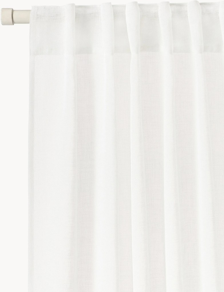 Lichtdoorlatende multiband gordijnen Ibiza, 2-delig, B 135 cm