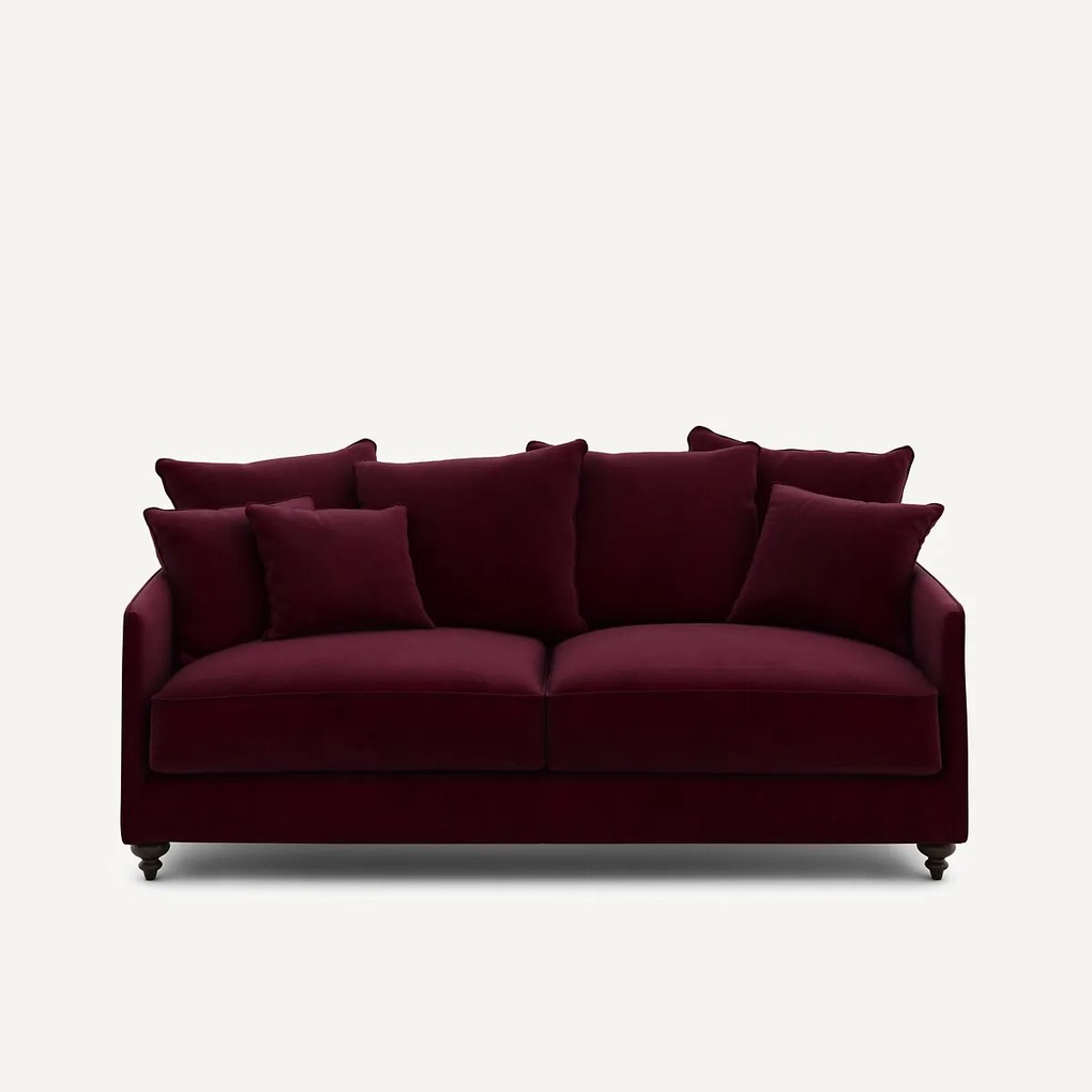 Omvormbare 3-zits fluwelen zetel, Lazare