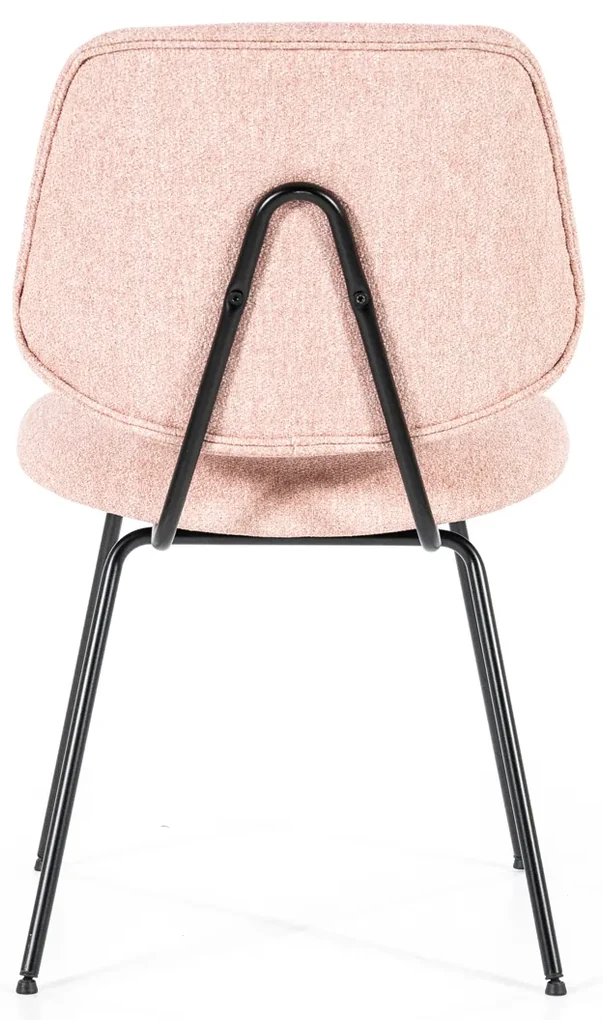 Eleonora Lynn Moderne Eetkamerstoel Roze