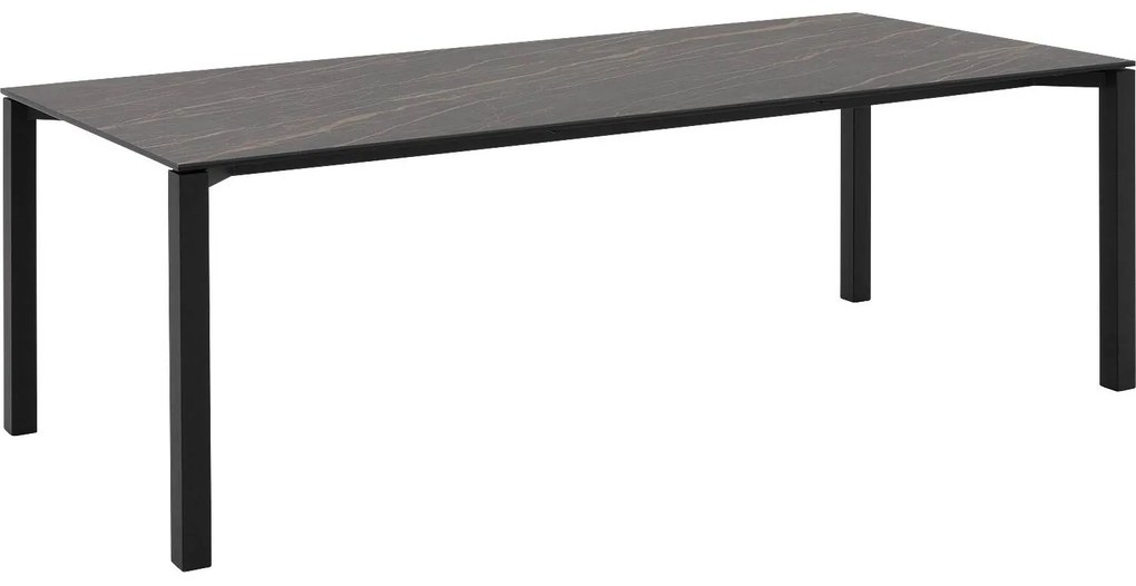 Goossens Excellent Eettafel Cipressen, Rechthoekig 160 x 100 cm met rechte hoeken