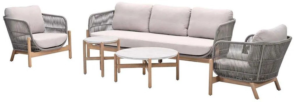 Garden Impressions Aberdeen lounge set 5-delig - grey sand