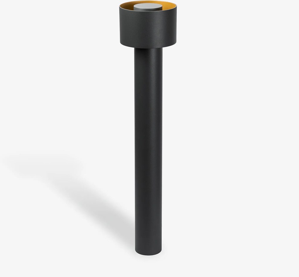 Leeds Tuinlamp Antraciet 65cm Tuinverlichting Antraciet Geïntegreerde LED