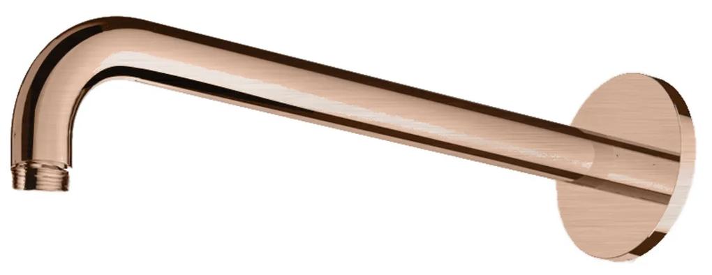 Wandarm Hotbath Cobber 40 cm Geborsteld Koper