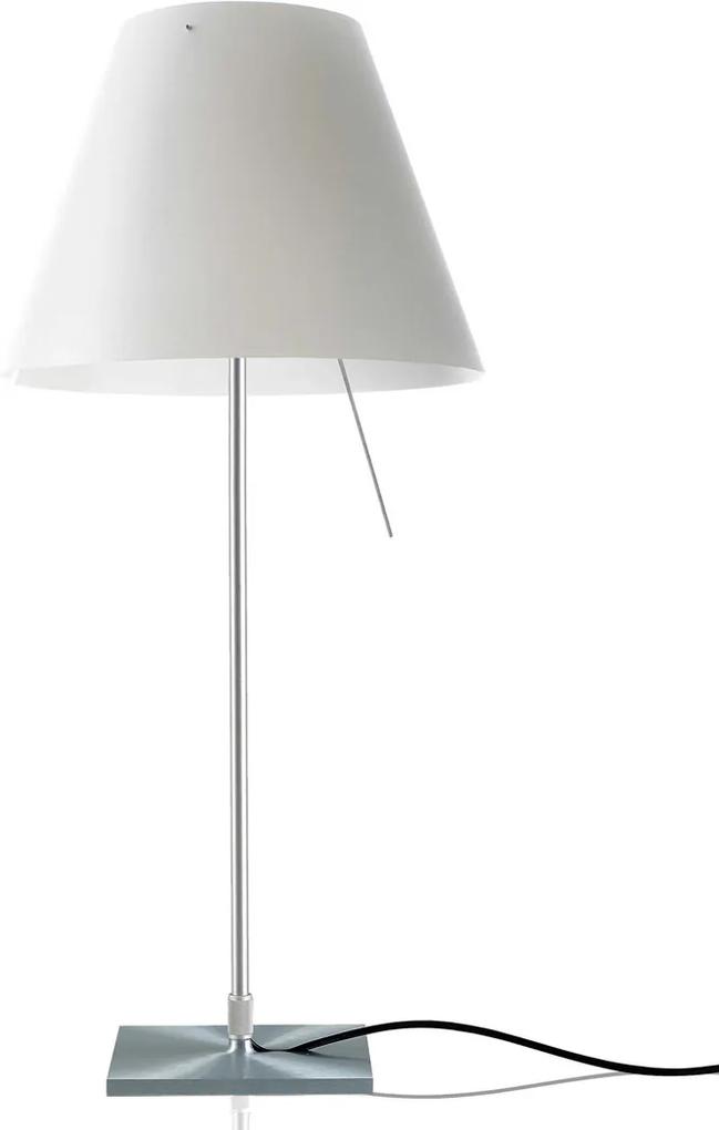 Luceplan Costanza tafellamp met aan-/uitschakelaar aluminium