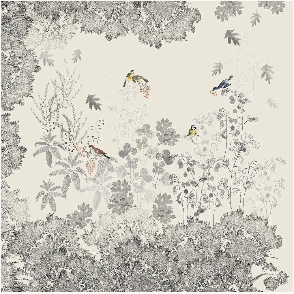 Gewassen linnen tafellaken monochroom