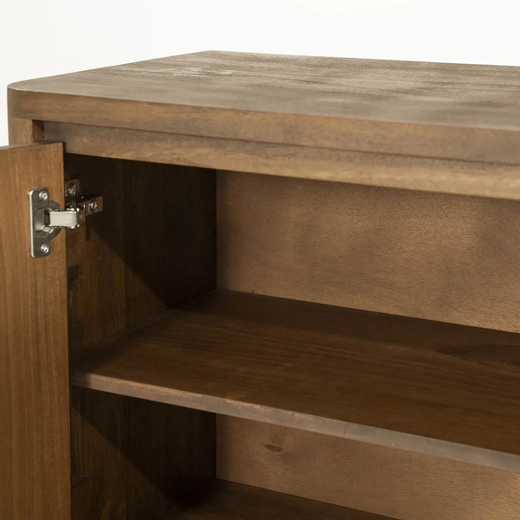 Eleonora Edward Tv Dressoir Mangohout 200 Cm - 200x40x61cm.