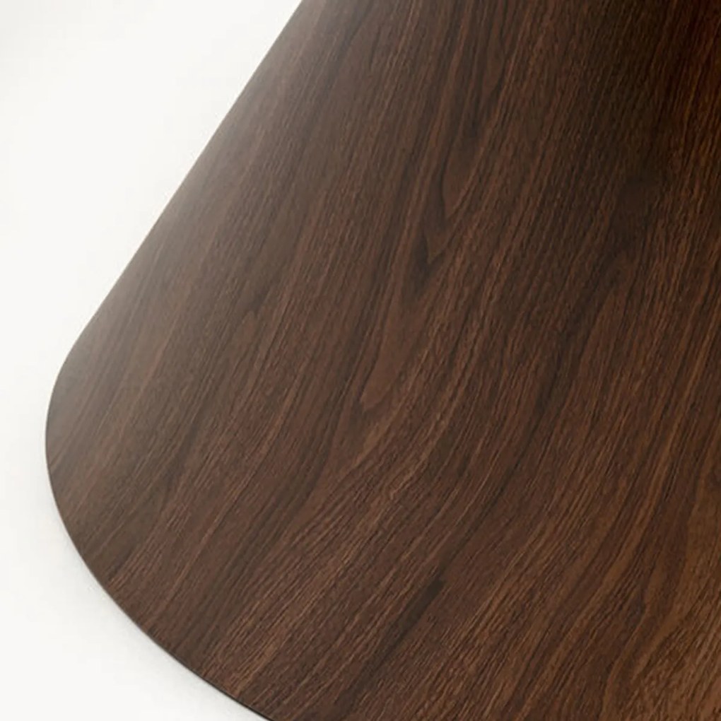 Ronde Eettafel Travertinlook - 120 X 120cm.