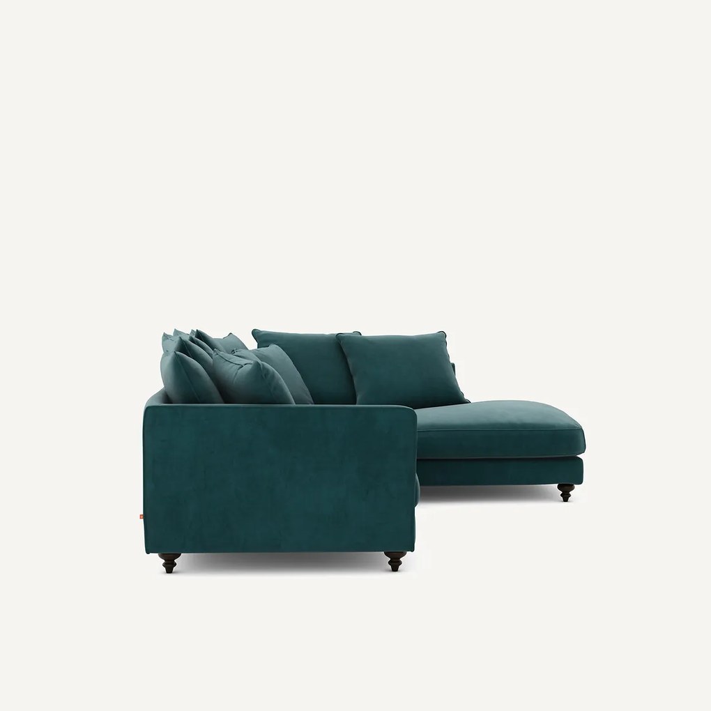 Fluwelen hoekslaapbank, Lazare