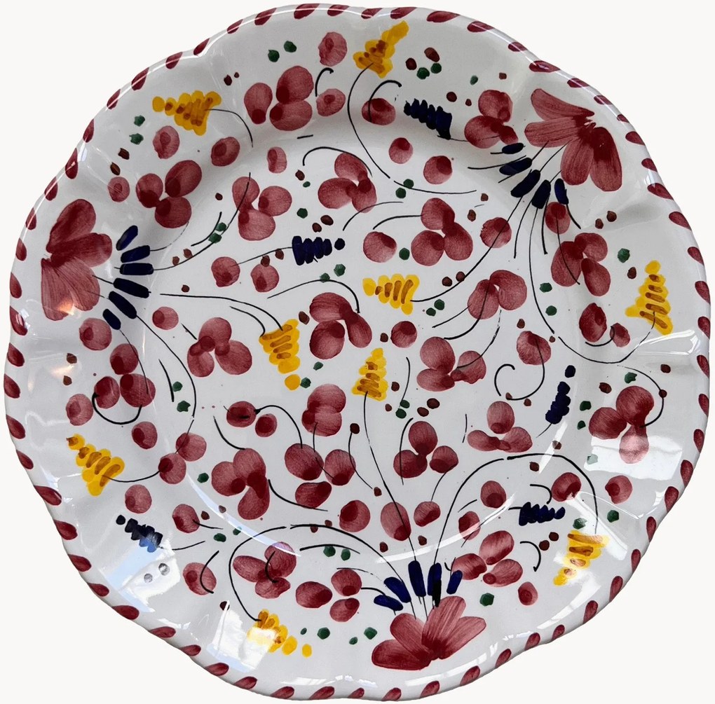 Handgemaakt dinerbord Toscana