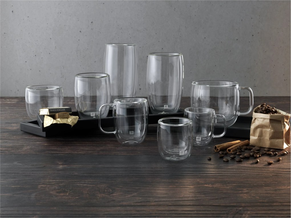 ZWILLING Sorrento Dubbelwandig Koffieglazenset, 2-delig - Sorrento - ZWILLING